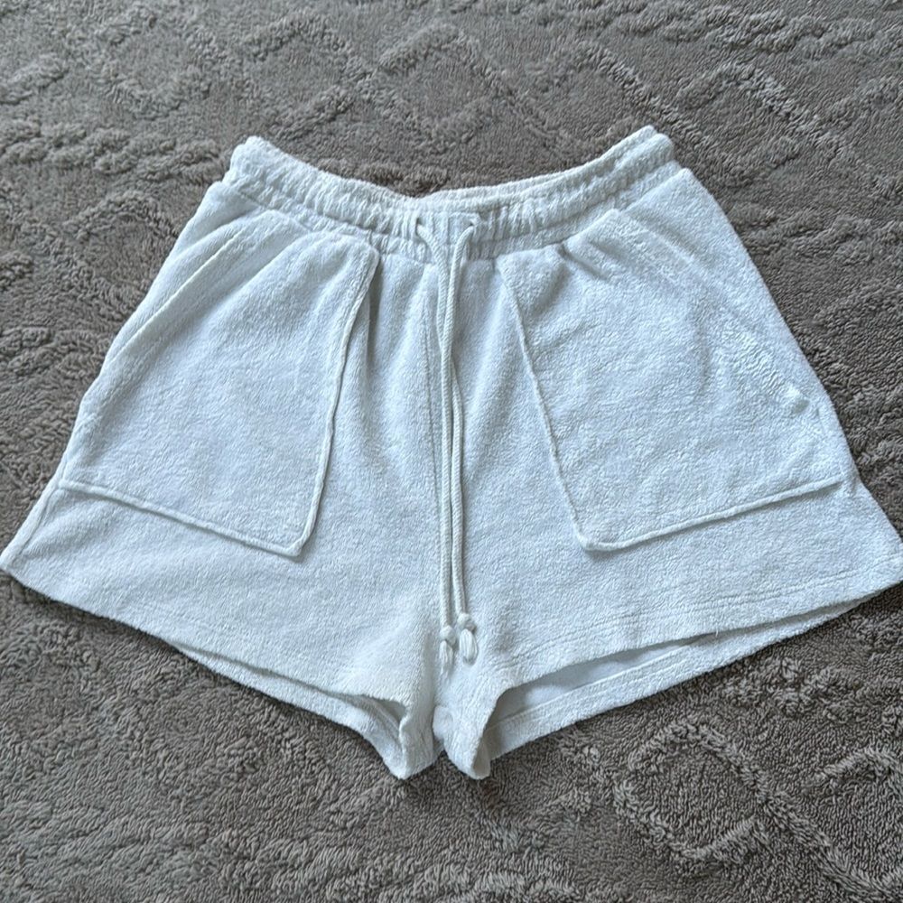 Zara Terry Cloth Shorts